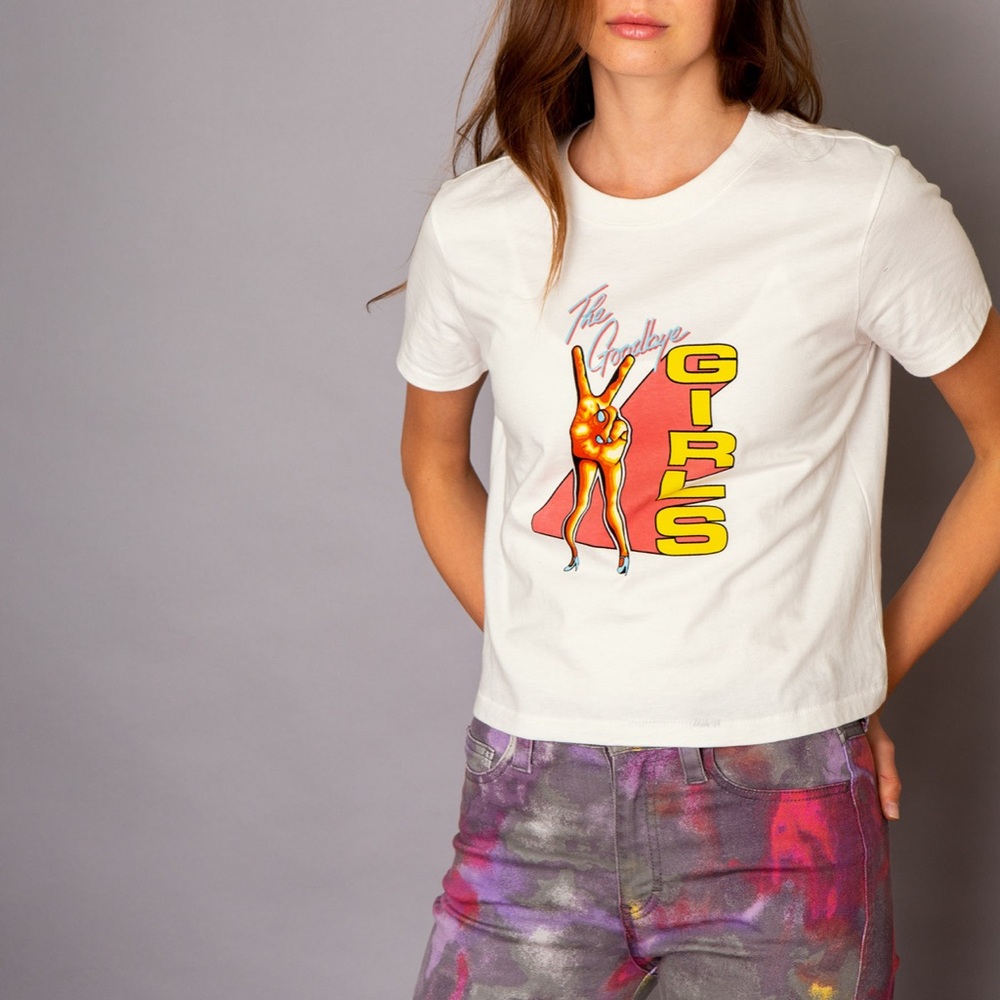 Jordache Vintage NWT The Goodbye Girls Graphic Tee Size Medium